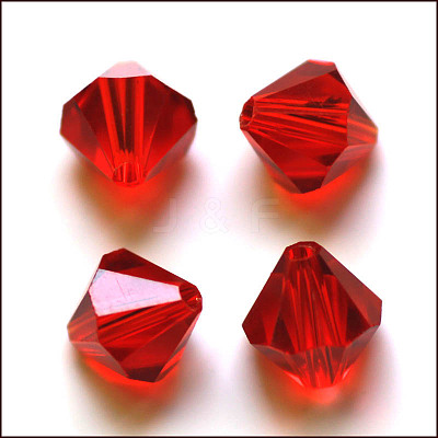 Imitation Austrian Crystal Beads SWAR-F022-4x4mm-227-1