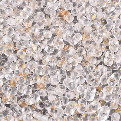 Gradient Color Transparent Acrylic Beads OACR-M023-06K-1