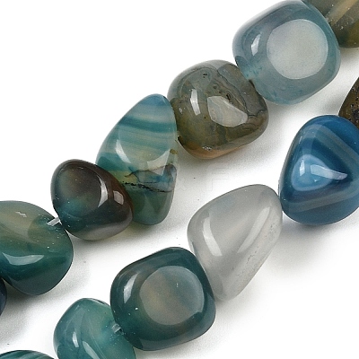 Natural Agate Beads Strands G-L630-F01-01F-1