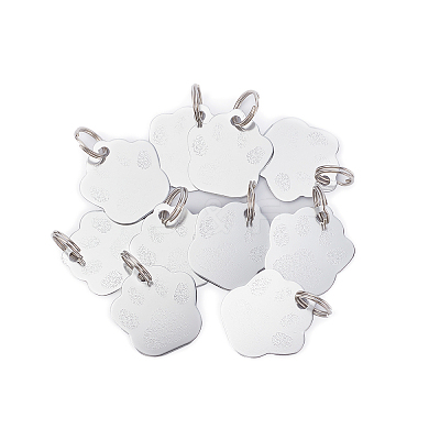 60Pcs 2 Style Aluminum Alloy Pendants ALUM-BC0001-63A-1