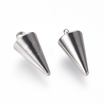 Tarnish Resistant 304 Stainless Steel Pendants STAS-G214-47P-02-1