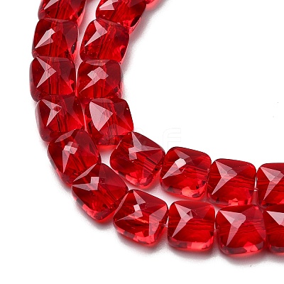 Transparent Glass Beads Strands X-GLAA-L050-A16-1