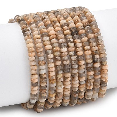 Natural Feldspar Beads Strands G-K343-C53-01-1
