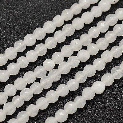 Natural Malaysia Jade Bead Strands G-A147-4mm-A04-1