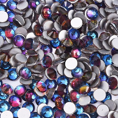 Glass Flat Back Rhinestone RGLA-C002-SS8-568-1