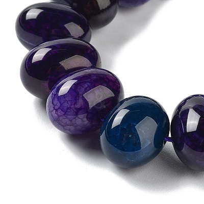 Natural Agate Beads Strands G-G021-03A-03-1