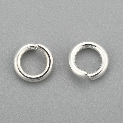 304 Stainless Steel Open Jump Rings STAS-H380-09S-G-1