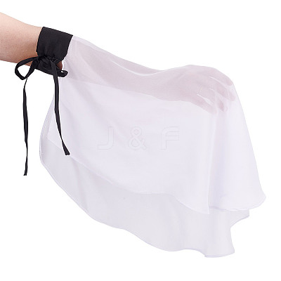 Chiffon Oversleeves for Women AJEW-WH0314-397B-1
