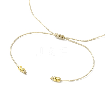 Adjustable Natural Quartz Crystal & Ruby & Garnet Braided Bead Bracelets for Women BJEW-JB11619-02-1