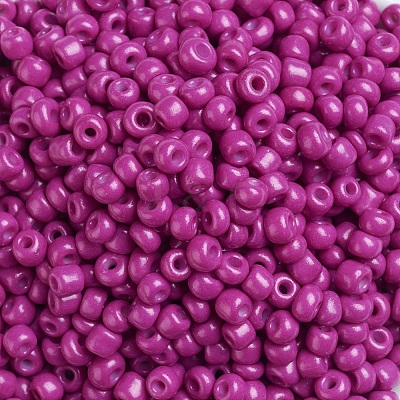 Baking Paint Glass Seed Beads SEED-S003-K21-1