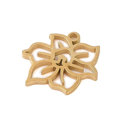 304 Stainless Steel Pendants STAS-S139-06G-10-1