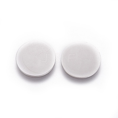 Tarnish Resistant 316 Surgical Stainless Steel Cabochons STAS-I118-13P-02-1
