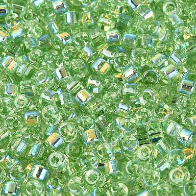 FGB Transparent Colours Glass Seed Beads SEED-Q040-07A-B06-1