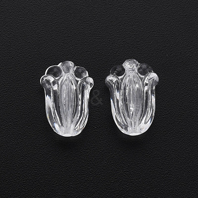 Transparent Acrylic Beads X-TACR-T003-18-1