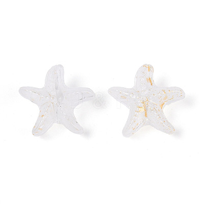 Frosted Glass Beads FGLA-T005-01L-1