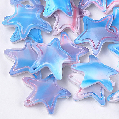 Cellulose Acetate(Resin) Pendants KY-S157-40E-1