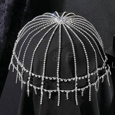 Alloy Rhinestone Headbands AJEW-WH20020-247P-1