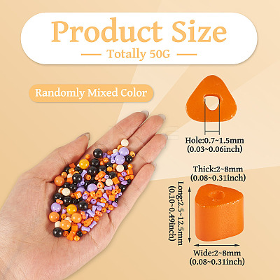 227Pcs Glass Seed Beads SEED-TA0001-58D-1