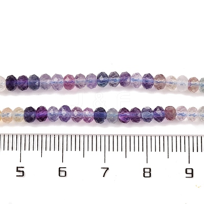 Natural Fluorite Beads Strands G-F770-D08-03-1