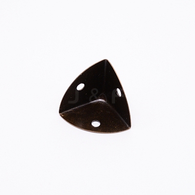Triangle Iron Box Corner Protectors KK-WH0035-06AB-1