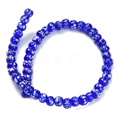 Handmade Lampwork Beads Strands LAMP-H071-01A-1