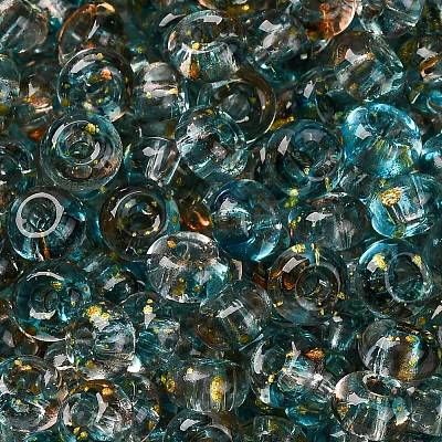 3/0 Baking Paint Transparent Colours Glass Round Beads SEED-L011-13A-02-1
