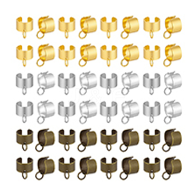 60Pcs 3 Colors Brass Ear Cuff Findings KK-PH0014-09-1