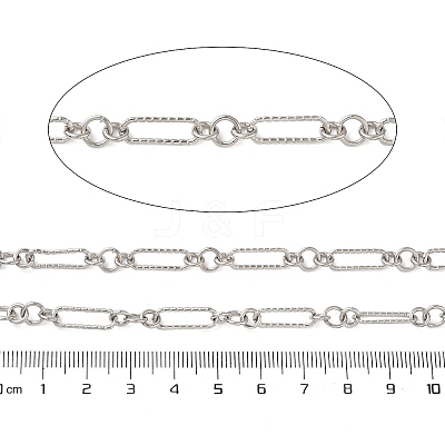 Alloy Oval Link Chains LCHA-L002-06P-1