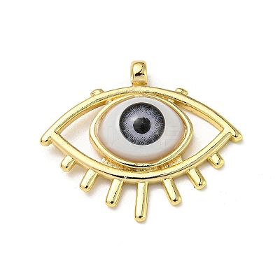 Real 18K Gold Plated Brass Pendants KK-L209-004G-01-1