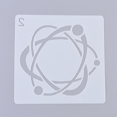 Plastic Drawing Stencil for Kids Teen Boys Girls DIY-D023-13I-1