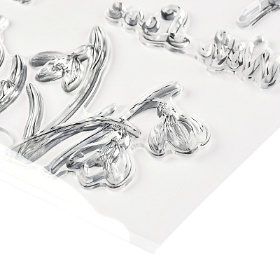 Silicone Clear Stamps DIY-A013-02-1