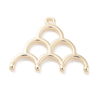 Brass Pendants KK-C077-08G-1
