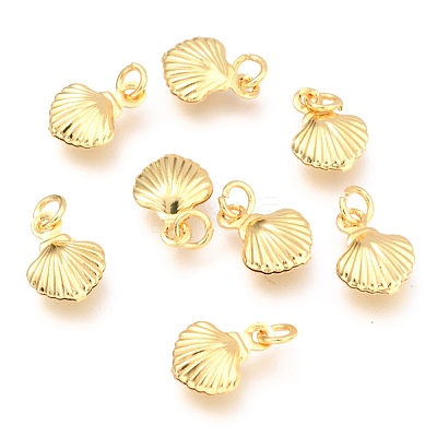 Brass Charms KK-B024-10G-1