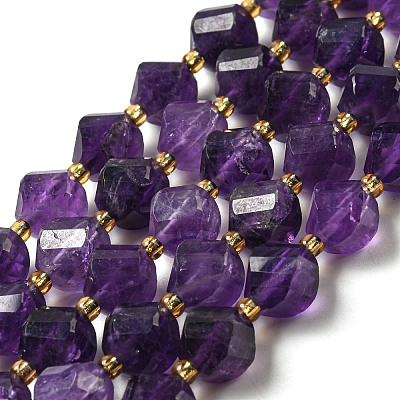 Natural Amethyst Beads Strands G-M443-B02-01-1
