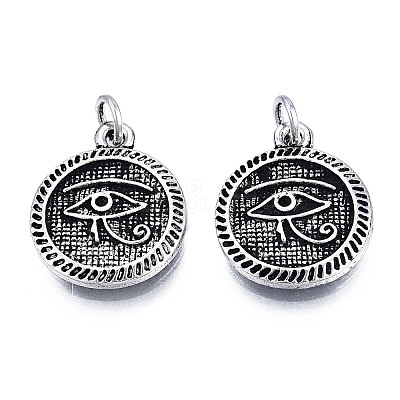 Tibetan Style Alloy Pendant Rhinestone Settings TIBE-N011-206-1