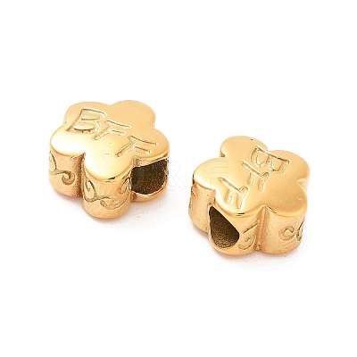 304 Stainless Steel European Beads STAS-S147-02B-1