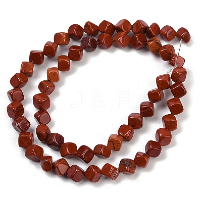 Natural Red Jasper Beads Strands G-A257-A22-01-1