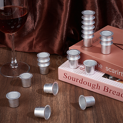 20Pcs Aluminum Candle Cups AJEW-SP0006-41B-01-1