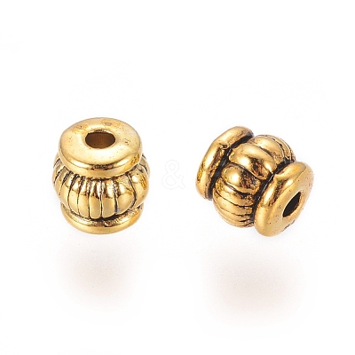 Tibetan Style Beads TIBEB-Q043-AG-FF-1