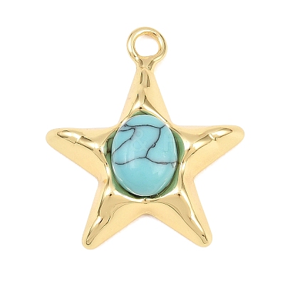 Synthetic Turquoise Pendants GG-G001-01G-05-1