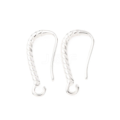 Brass Earring Hooks LS-KK-G604-02S-1