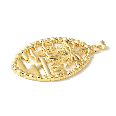 Brass Pendants KK-A252-24G-1