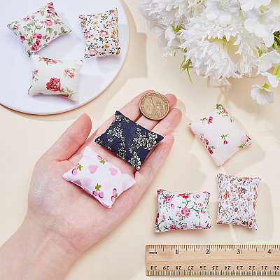 Cloth Mini Furniture Cushion DIY-WH0671-131-1