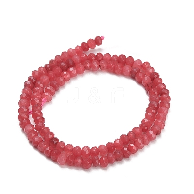 Dyed Natural White Jade Beads Strands GG-CBAF9EE-A05-3x4mm-1