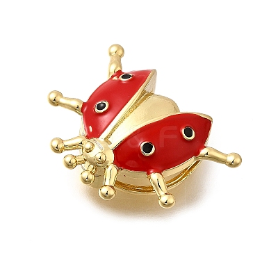 Brass Enamel Watch Band Charms KK-Z125-16C-G-1
