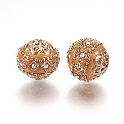 Handmade Indonesia Beads IPDL-E010-20T-1