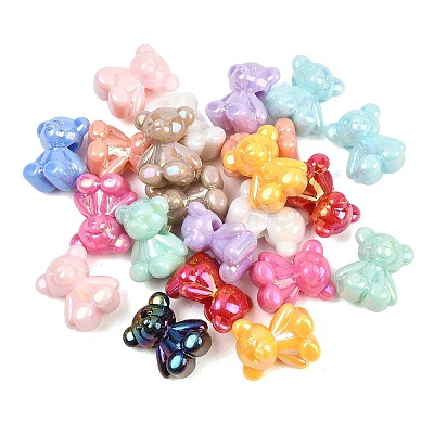 Opaque Acrylic Beads OACR-D042-05-1