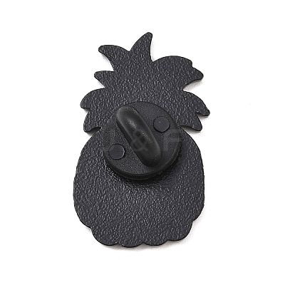 Pineapple Skull Enamel Pins JEWB-C048-02B-EB-1