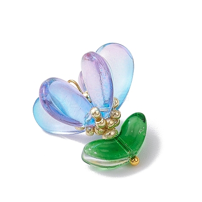 Glass Pendants PALLOY-MZ00657-02-1