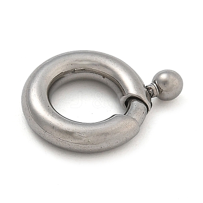 304 Stainless Steel Spring Gate Rings STAS-M084-11C-1